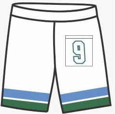 Ninetimes White Shorts