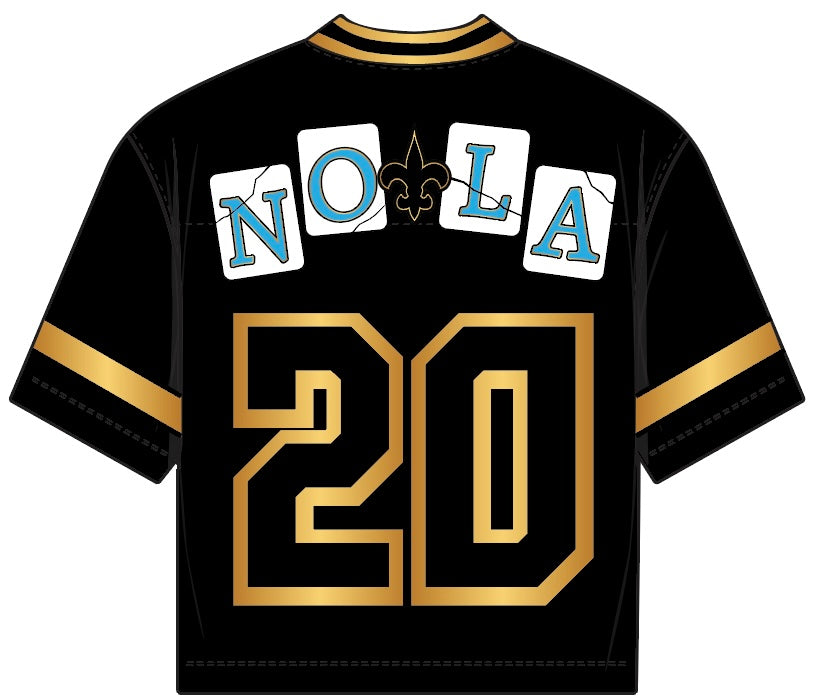 Kids BlackKatrina 20 Jersey