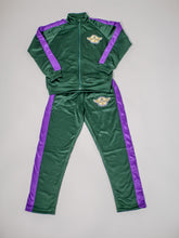 Track Suit Green and Purple
