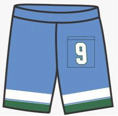 Ninetimes Blue Shorts