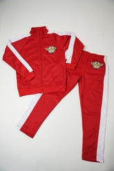 Track Suit Red & White