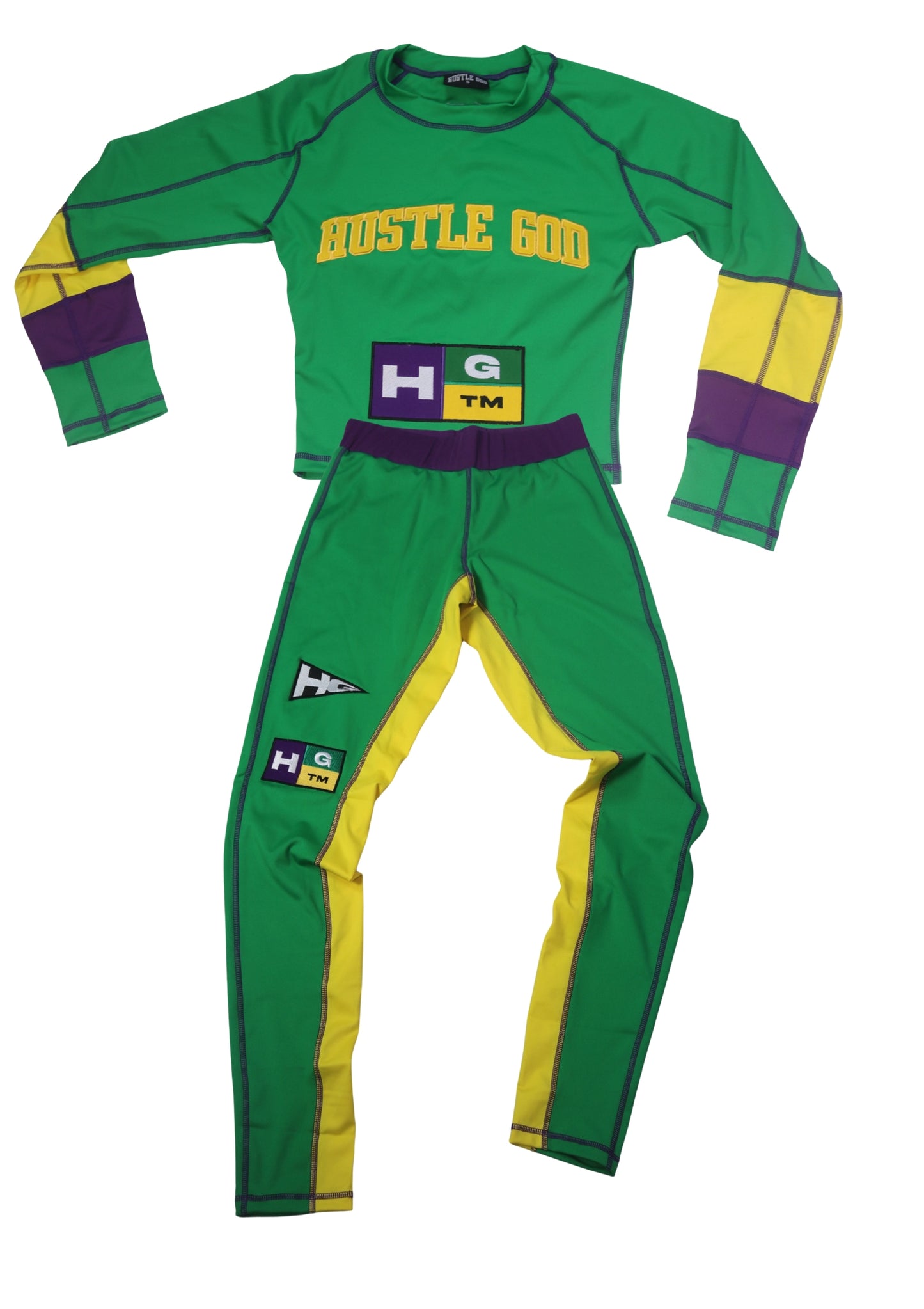 HGC WOMEN'S MARDI GRAS SUIT GREEN