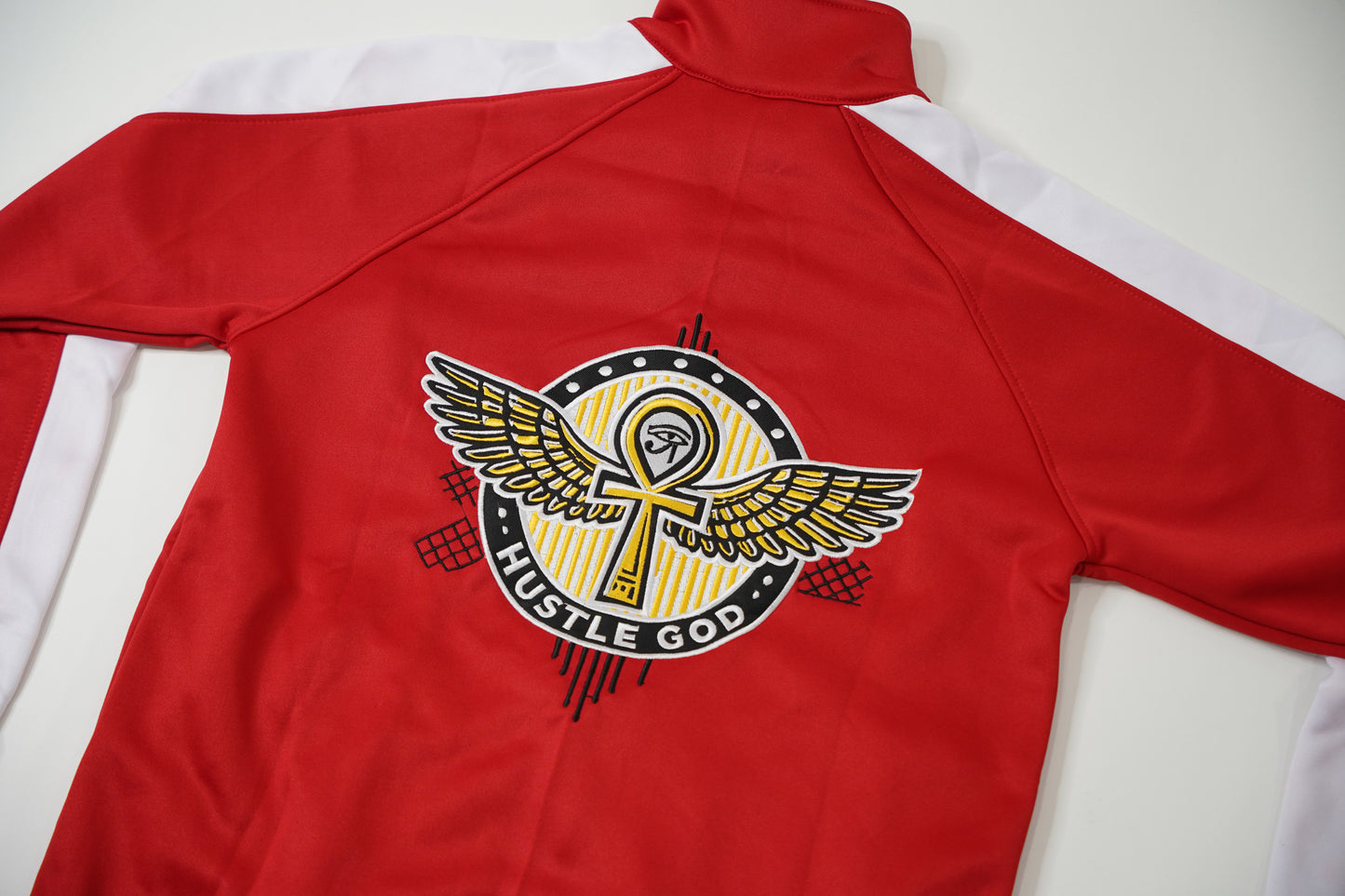 Track Suit Red & White