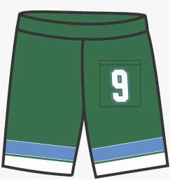 Ninetimes Green Shorts
