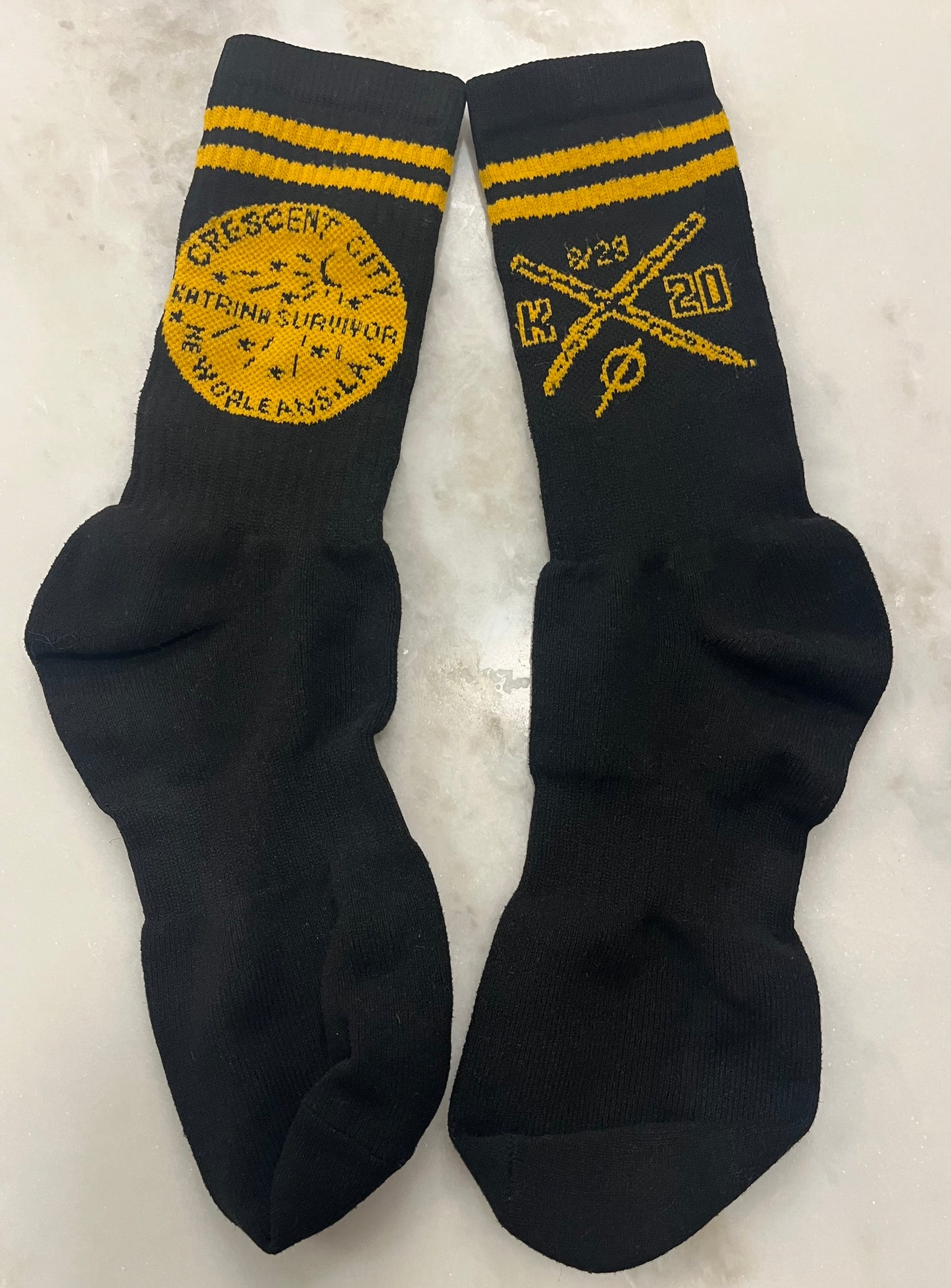 Black Katrina 20 Socks
