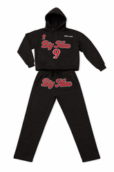 BIG 9 SWEAT SUIT BLACK