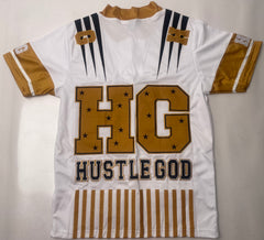 Hustle God White Jersey