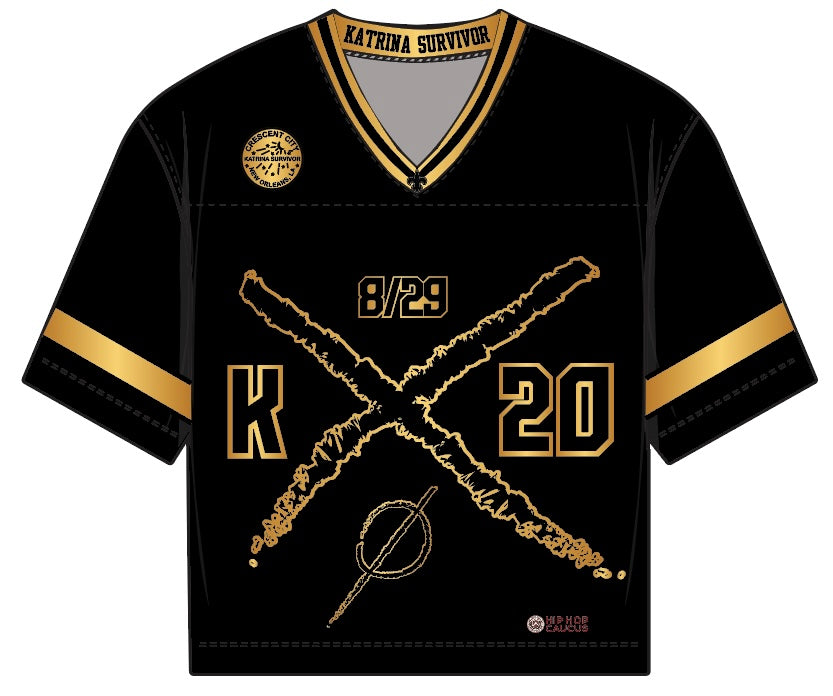 Kids BlackKatrina 20 Jersey