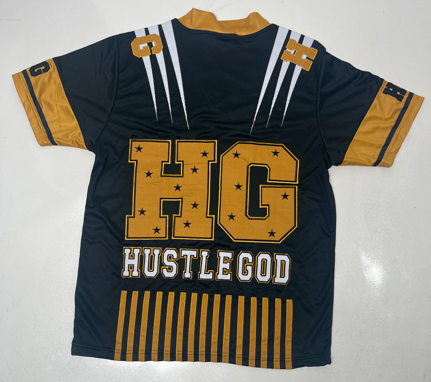Hustle God Black & Gold Jersey