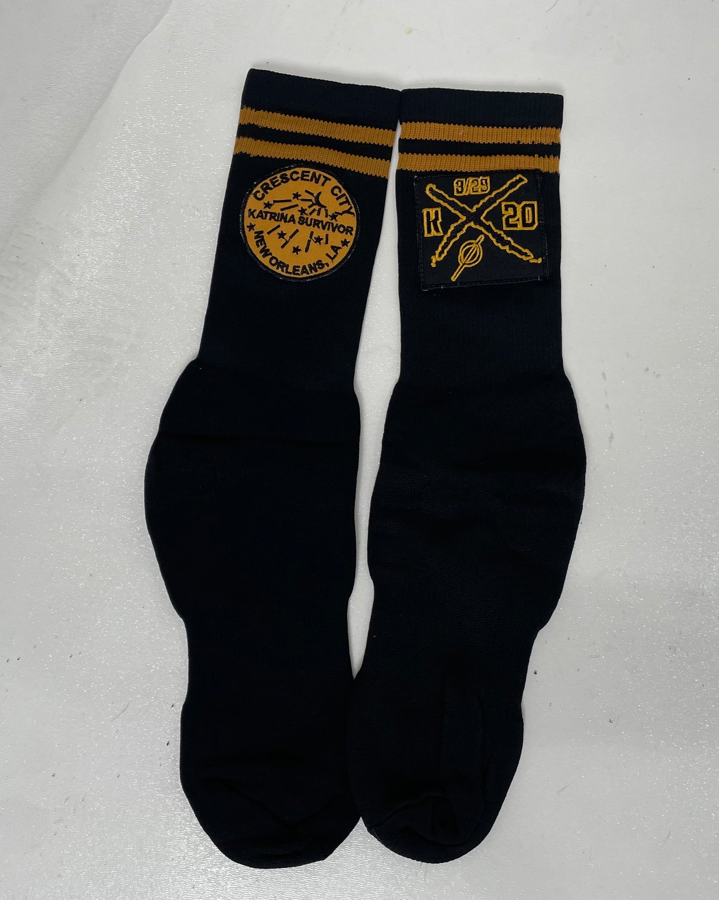 Black Katrina 20 Socks