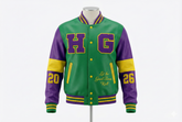 HGC Letterman Jacket Mardi Gras