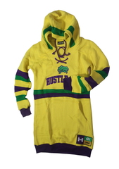 HGC Women's Mardi Gras Dress Yellow