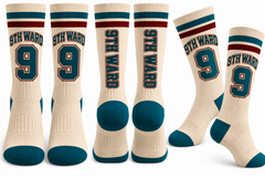 9th Ward Holiday Socks