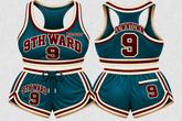 9th Ward Holiday Bra Top Set