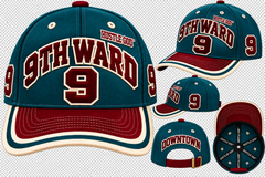 9th Ward Holiday Baseball Hat