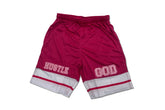Hustle God Pink Shorts