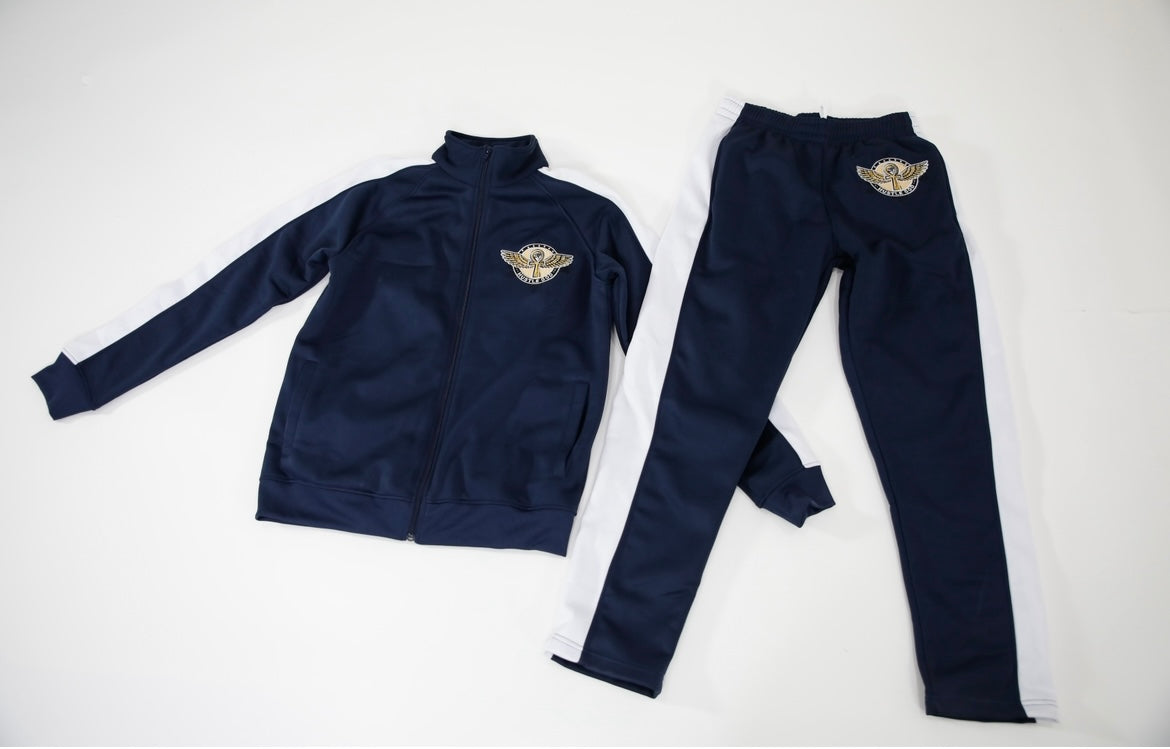 Track Suit Blue & White