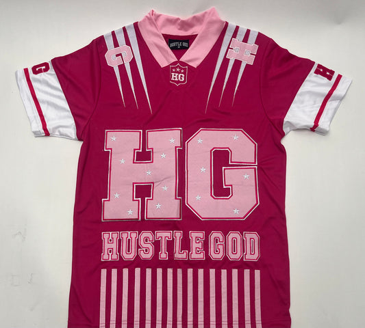 Hustle God Pink Jersey