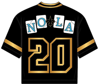 Kids BlackKatrina 20 Jersey