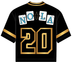 Kids BlackKatrina 20 Jersey
