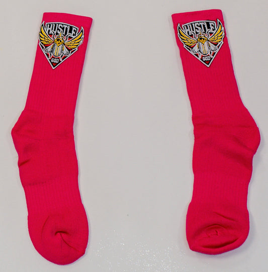 Hot Pink HGC 25 Socks