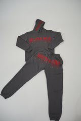 HG Bullish Crypto Jogging Suit Grey & Red