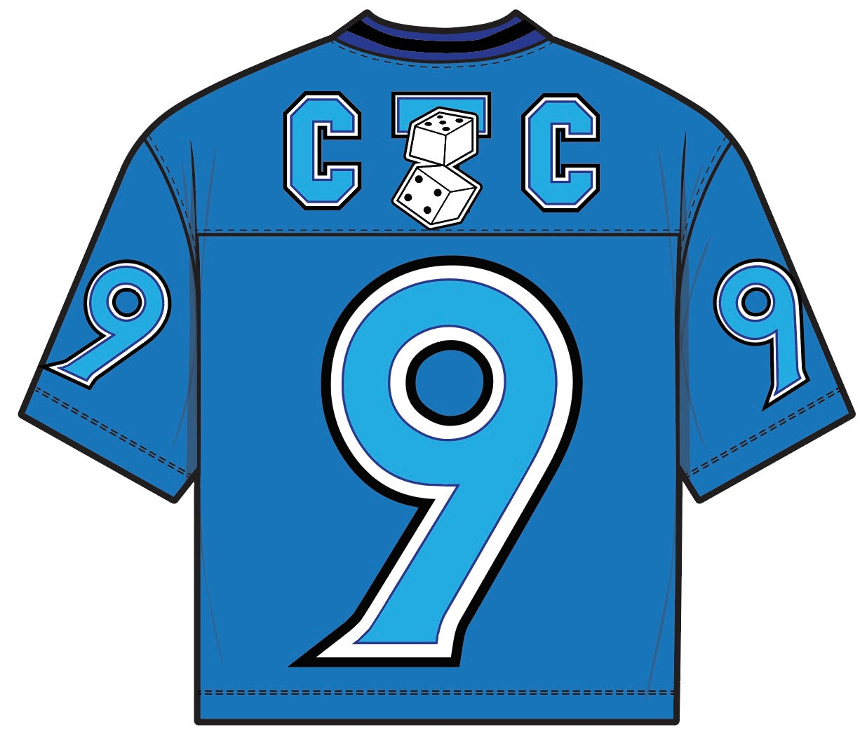 Big 9 Limited Edition 2025 Jersey Blue