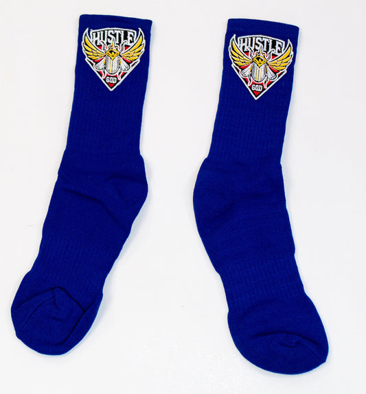 Royal Blue HGC 25 Socks