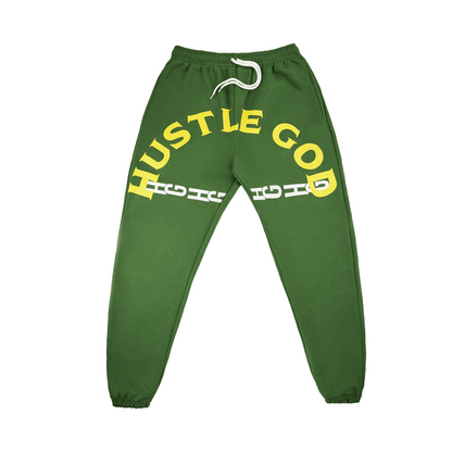 Green White and Yellow HGC Joggers