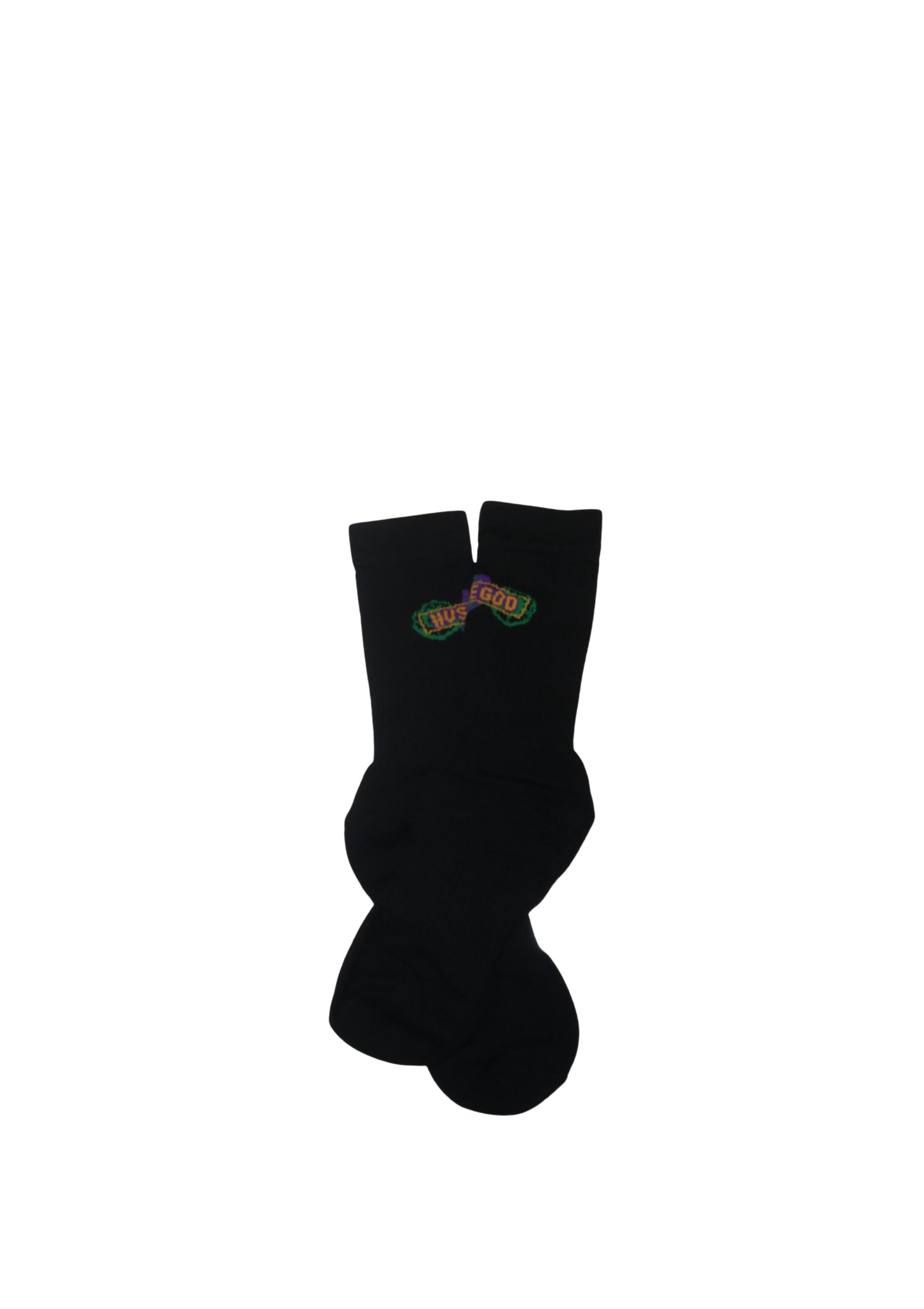 HGC Socks - Mardi Gras Edition Black