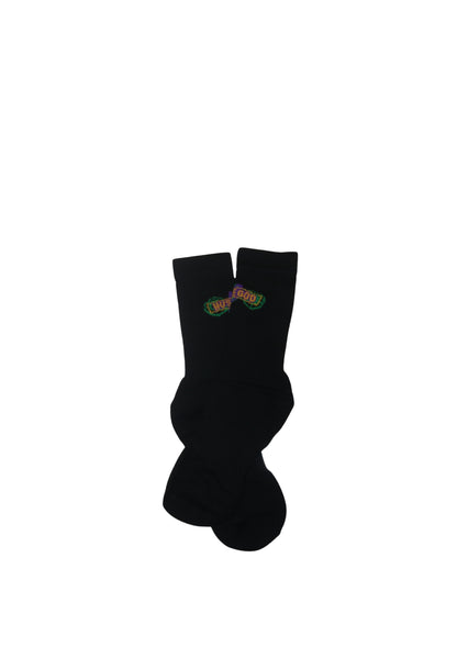 HGC Socks - Mardi Gras Edition Black