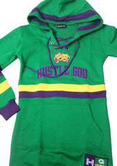 HGC Women's Mardi Gras Dress Green