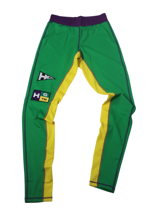 HGC Mardi Gras Tights Bottoms (Green)