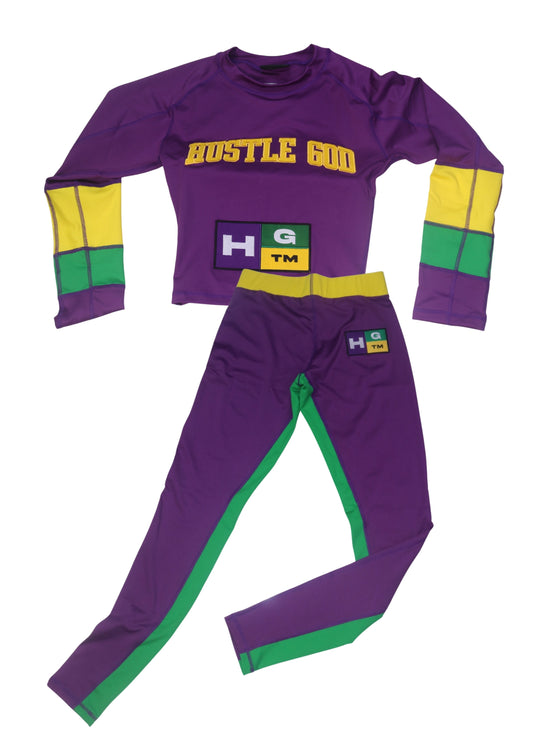 HGC WOMEN'S MARDI GRAS SUIT PURPLE