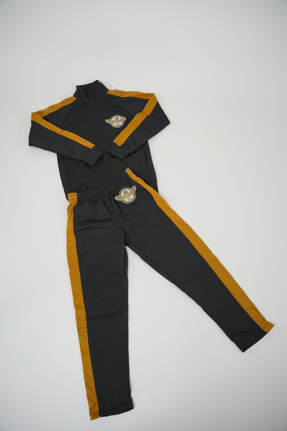 Track Suit Black & Gold