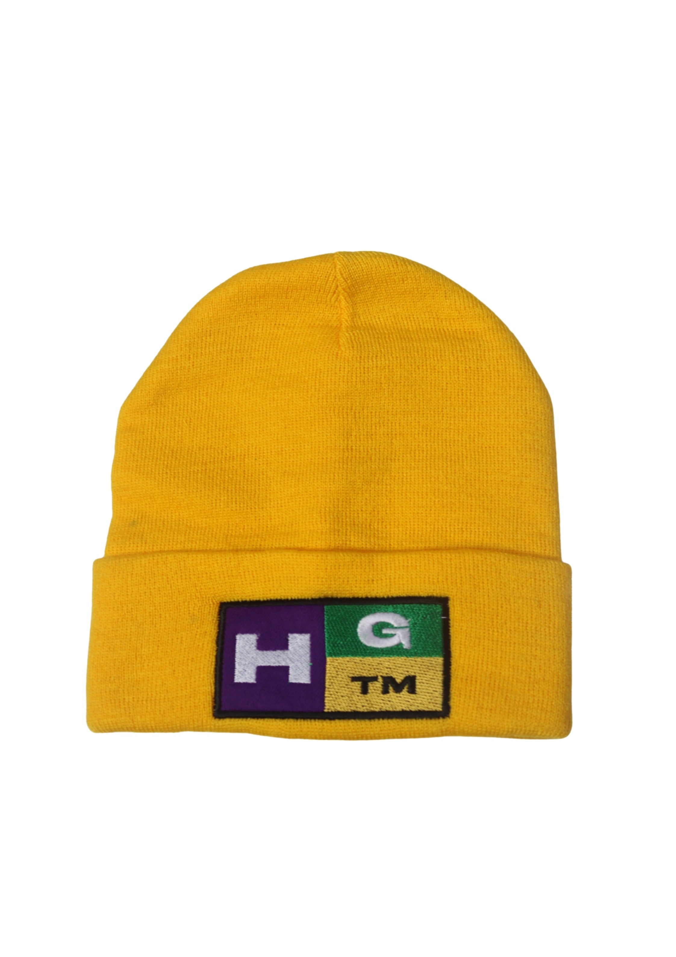 HGC Mardi Gras Beanie Yellow