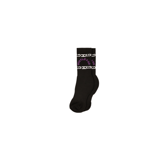 Black and Purple HGC Socks