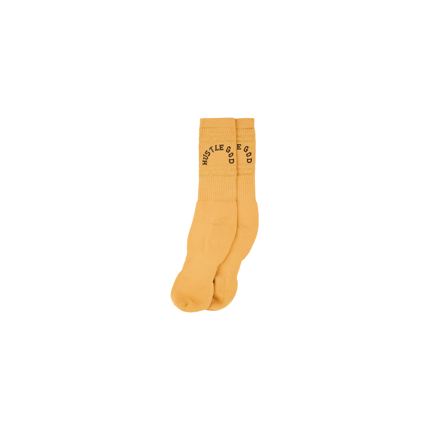 Gold Black Letter Breathable HGC Socks