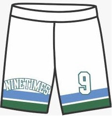 Ninetimes White Shorts