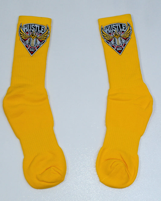 Yellow HGC 25 Socks