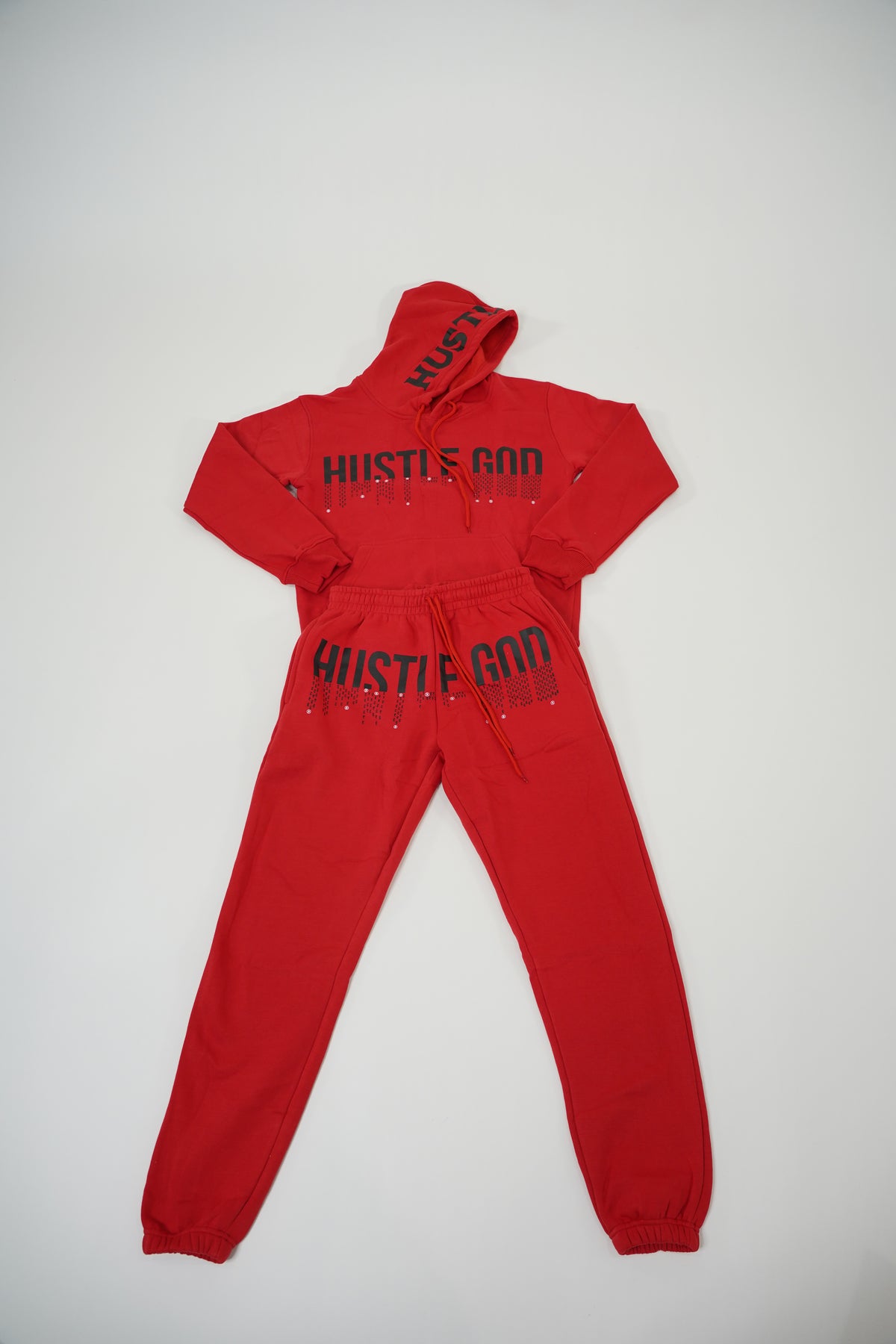 HG Bullish Crypto Jogging Suit Red & Black