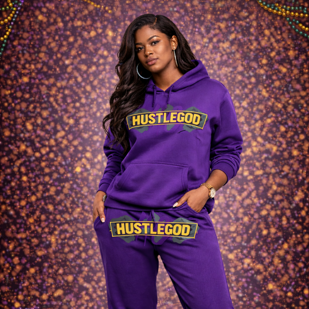 L Purple HGC Jogger Set