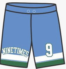 Ninetimes Blue Shorts