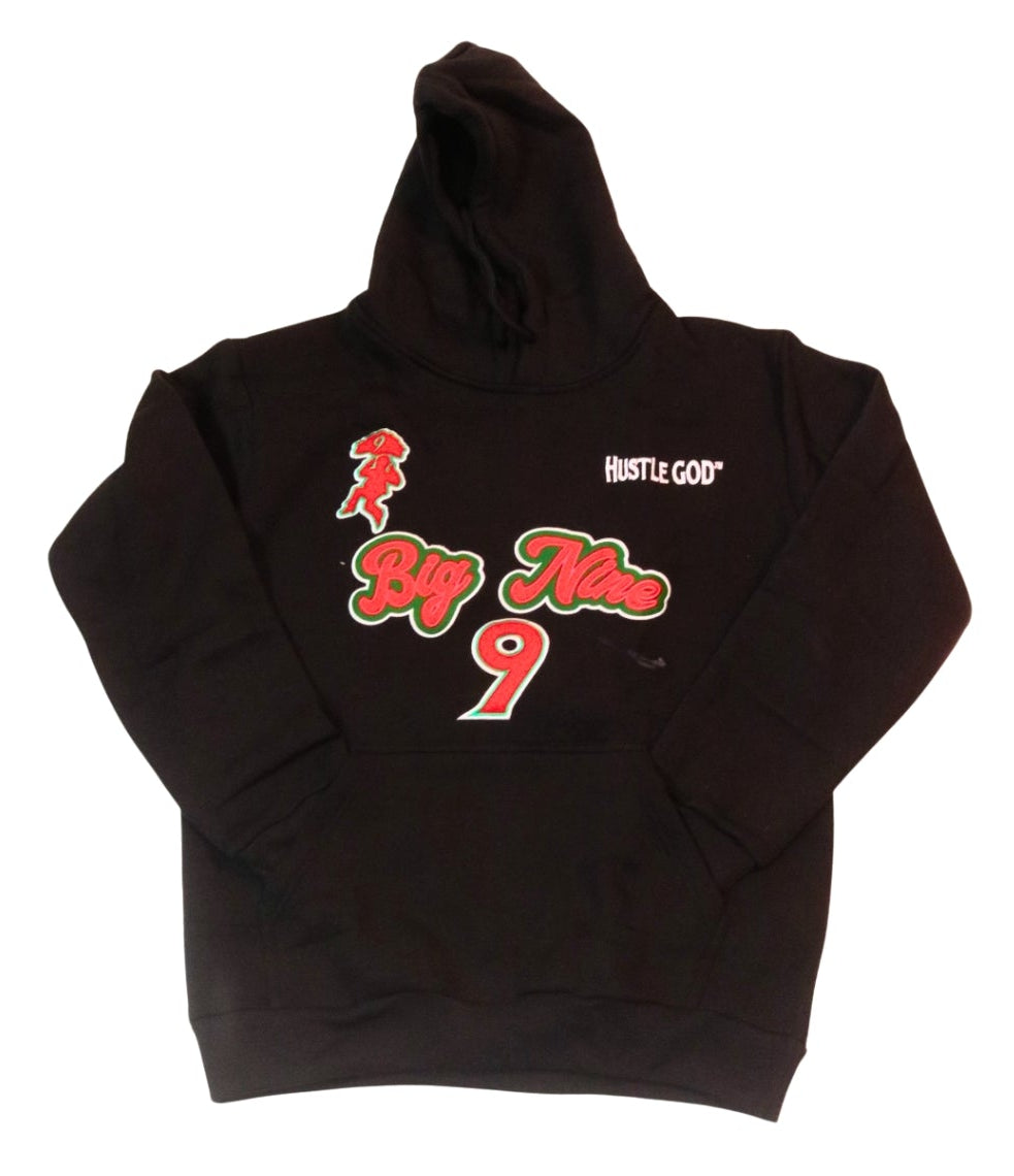 BIG 9 HOODIE BLACK