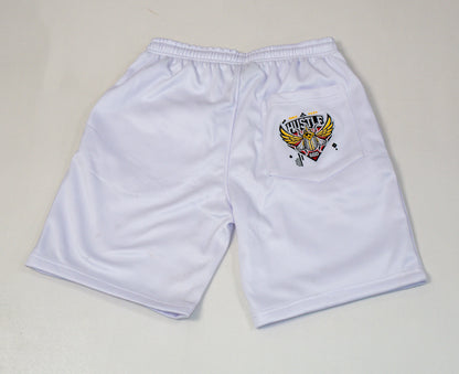 Cool White Shorts