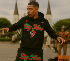 BIG 9 SWEAT SUIT BLACK