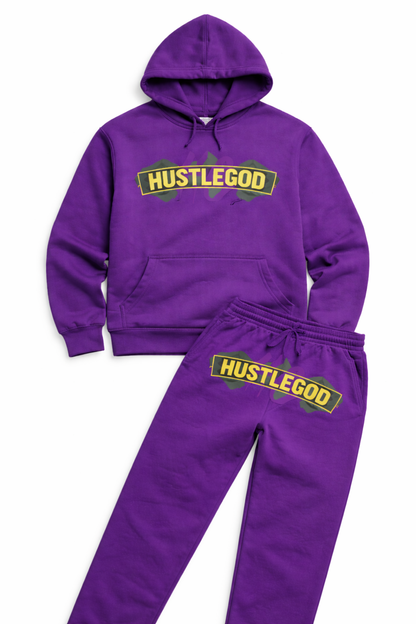 HGC Kids - Jump Suit Purple Mardi Gras