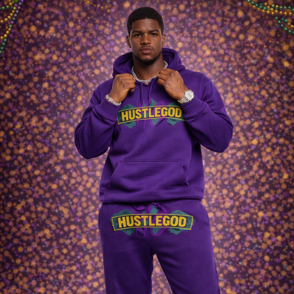 L Purple HGC Jogger Set