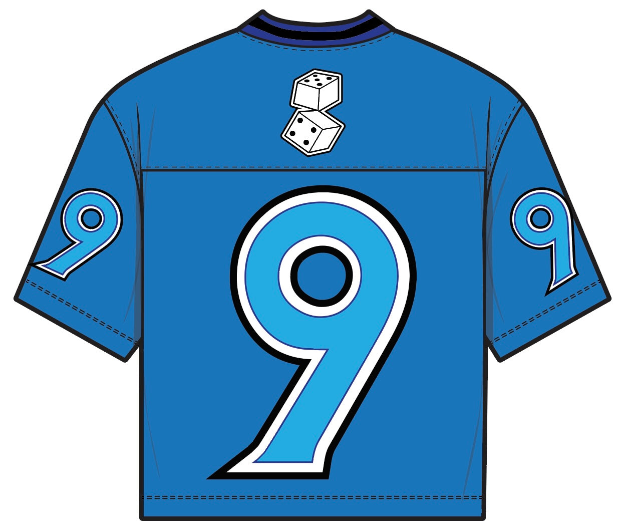 Big 9 Limited Edition 2025 Jersey Blue
