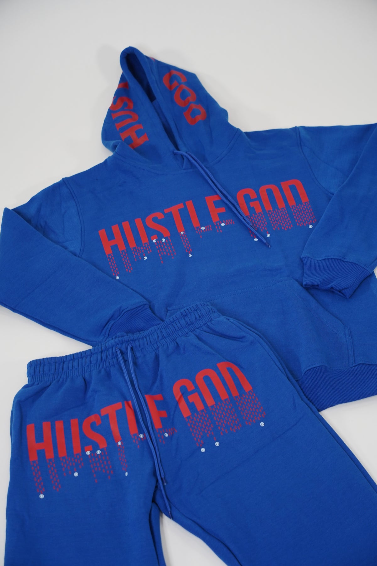 HG Bullish Crypto Jogging Suit Royal Blue & Red
